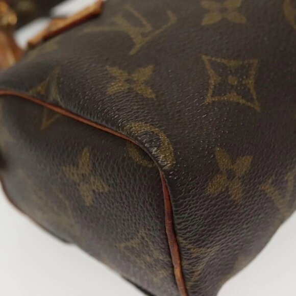 LOUIS VUITTON Monogram Mini Speedy Hand Bag M41534 LV Auth 129715 - Picture 5 of 16